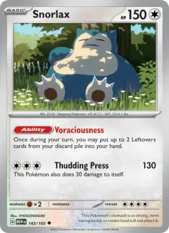 Snorlax 143 — 151
