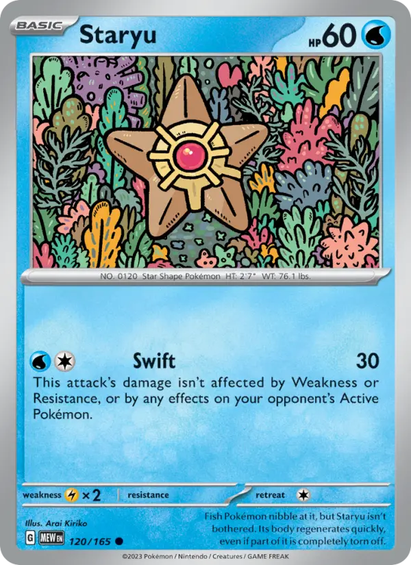 Staryu 120 — 151 120, Normal finish