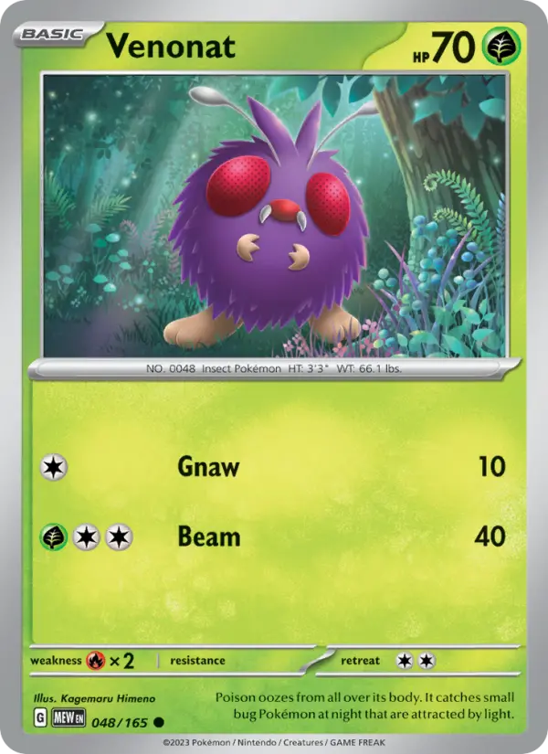 Venonat 48 — 151 48, Normal finish