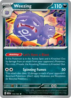 Weezing — 151 #110