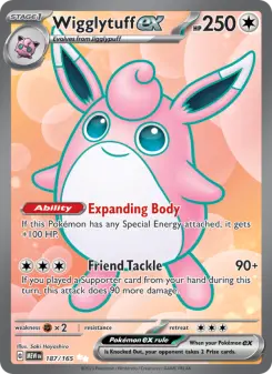 Wigglytuff ex — 151 #187