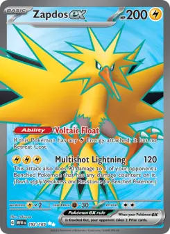 Zapdos ex 192 — 151