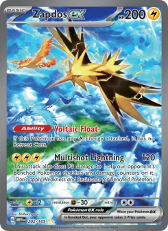 Zapdos ex — 151 202