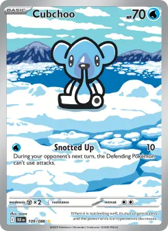 Cubchoo 109 — Black Bolt