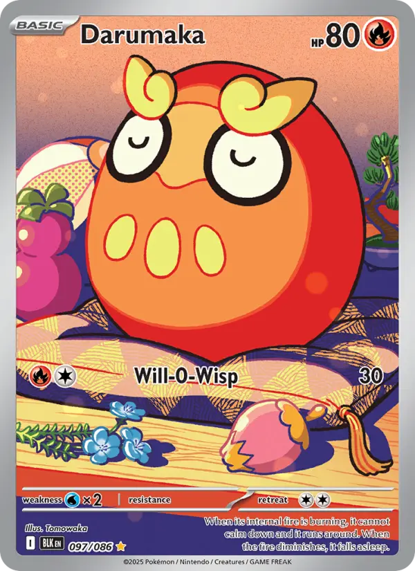 Darumaka 97 card from Black Bolt