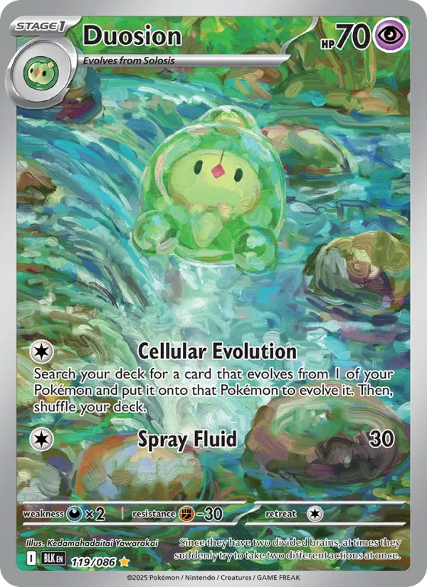 Duosion 119 card from Black Bolt