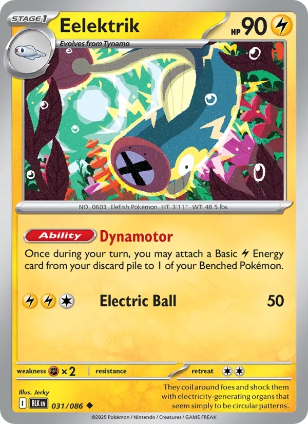 Eelektrik 31 card from Black Bolt