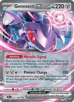 Genesect ex — Black Bolt #67