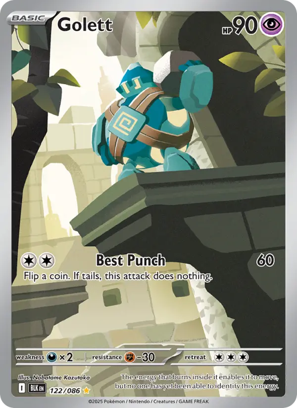 Golett 122 card from Black Bolt