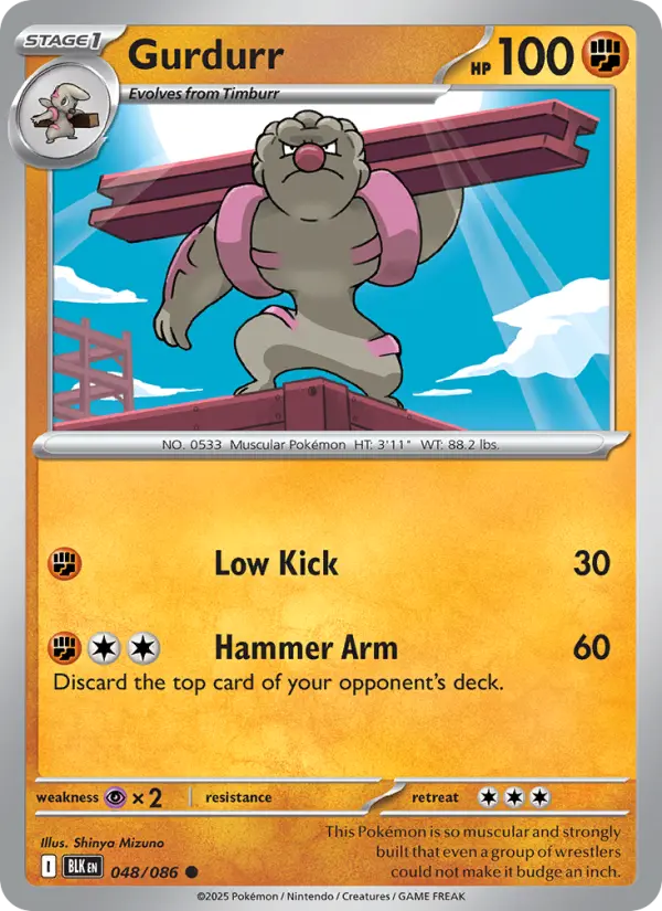 Gurdurr 48 card from Black Bolt