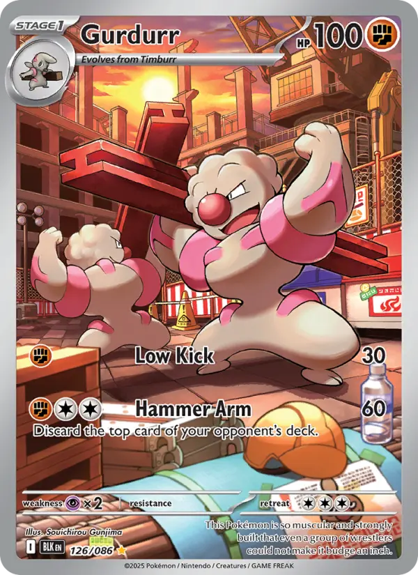 Gurdurr 126 card from Black Bolt