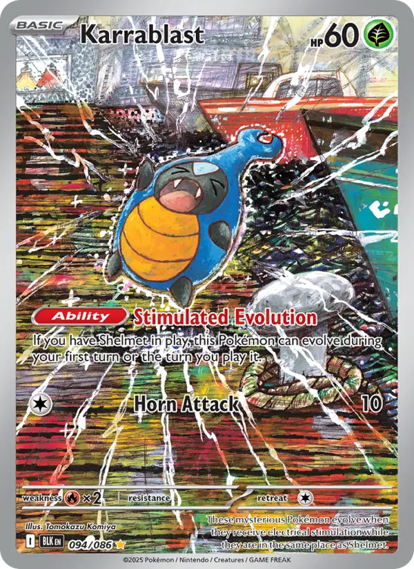 Karrablast 94 card from Black Bolt