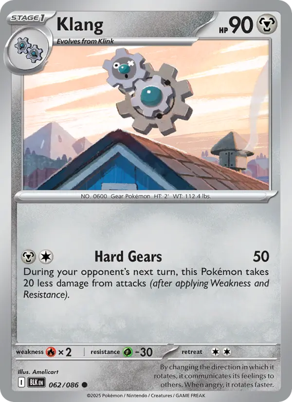Klang 62 card from Black Bolt