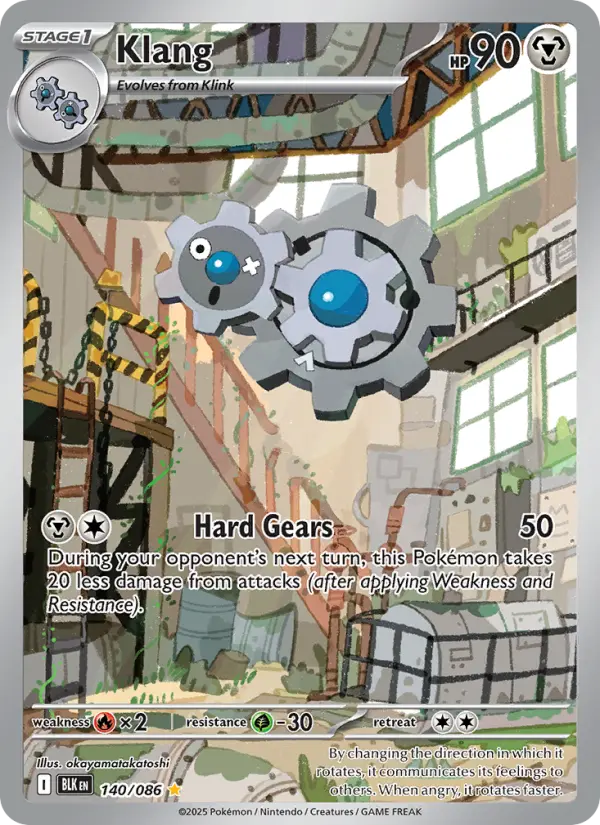 Klang 140 card from Black Bolt