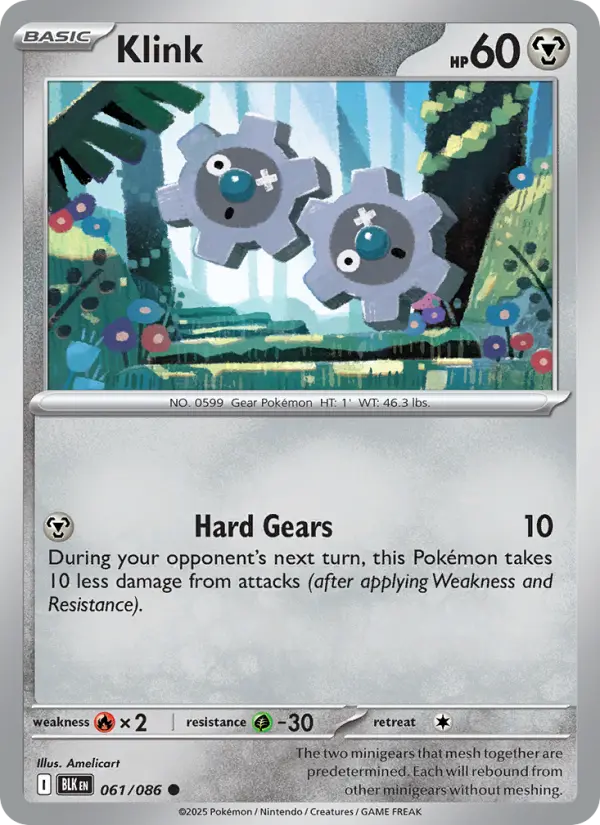 Klink 61 card from Black Bolt