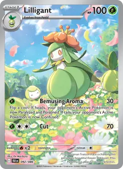 Lilligant 92 — Black Bolt