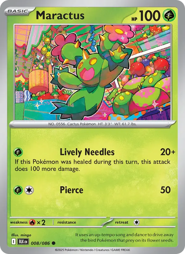 Maractus 8 card from Black Bolt