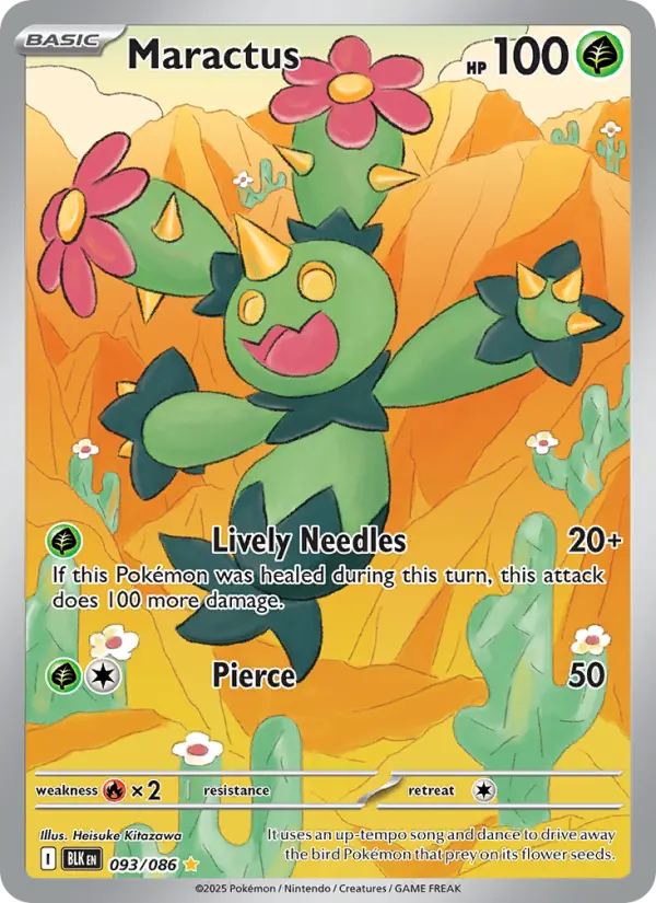Maractus 93 card from Black Bolt