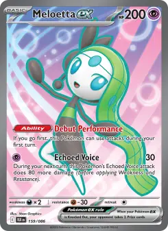 Meloetta ex 159 — Black Bolt