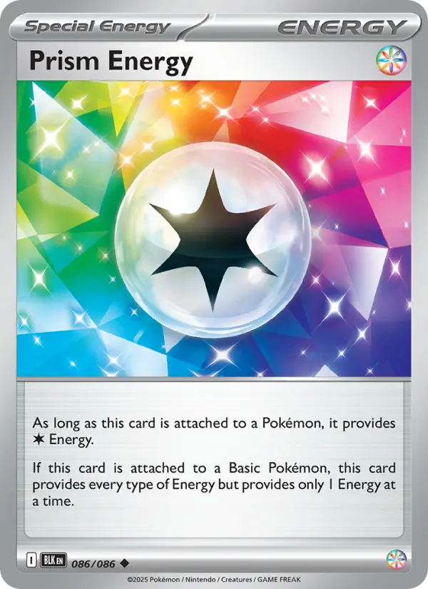 Prism Energy 86 — Black Bolt 86, Holofoil finish