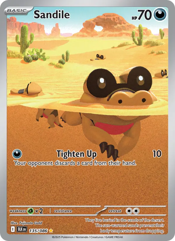 Sandile 135 card from Black Bolt