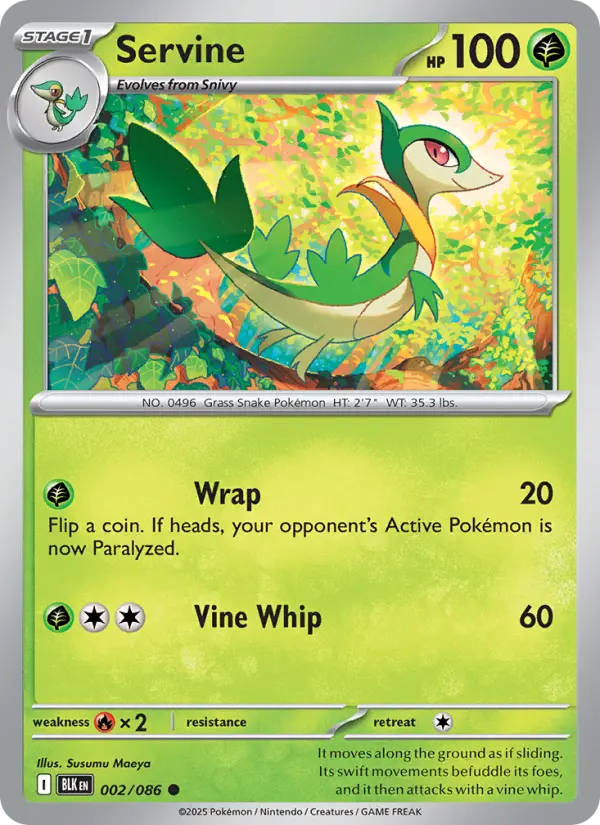 Servine 2 card from Black Bolt