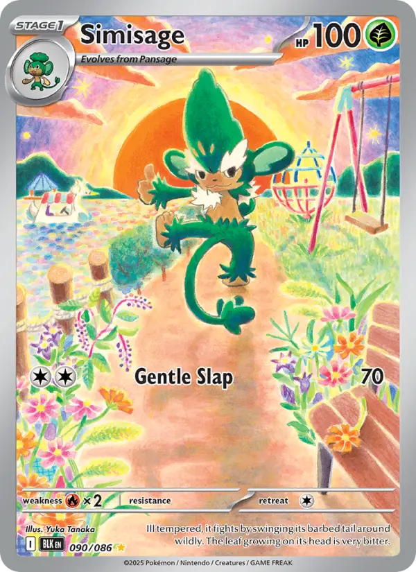 Simisage 90 card from Black Bolt
