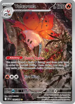 Volcarona 100 — Black Bolt