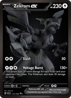 Zekrom ex — Black Bolt 172