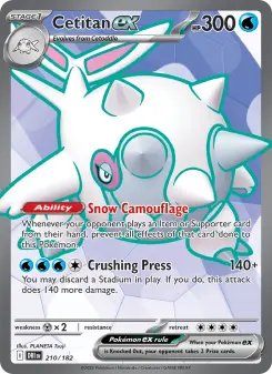 Cetitan ex — Destined Rivals #210