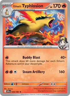 Ethan's Typhlosion — Destined Rivals #34