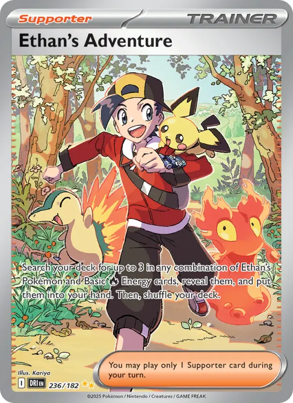 Ethan's Adventure 236 — Destined Rivals 236, Holofoil finish