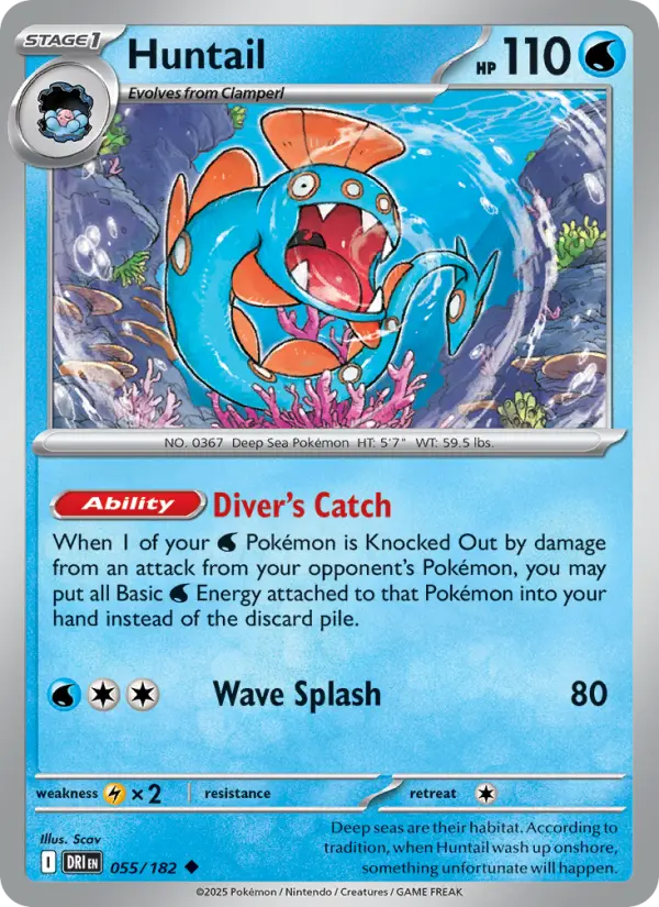Huntail 55 card from Destined Rivals