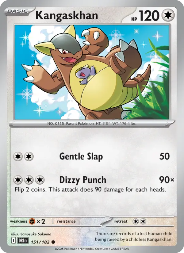 Kangaskhan 151 — Destined Rivals 151, Normal finish