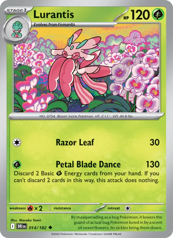 Lurantis 14 — Destined Rivals 14, Normal finish