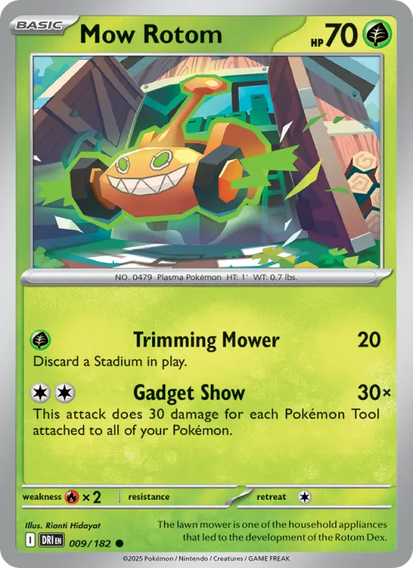 Mow Rotom 9 — Destined Rivals 9, Normal finish