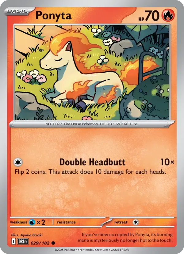 Ponyta 29 — Destined Rivals 29, Normal finish