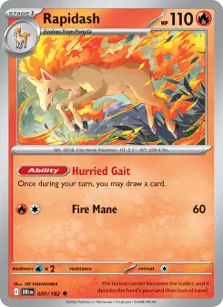 Rapidash — Destined Rivals #30