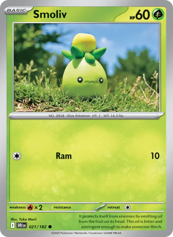 Smoliv 21 card from Destined Rivals