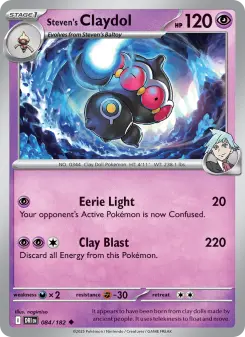Steven's Claydol — Destined Rivals #84