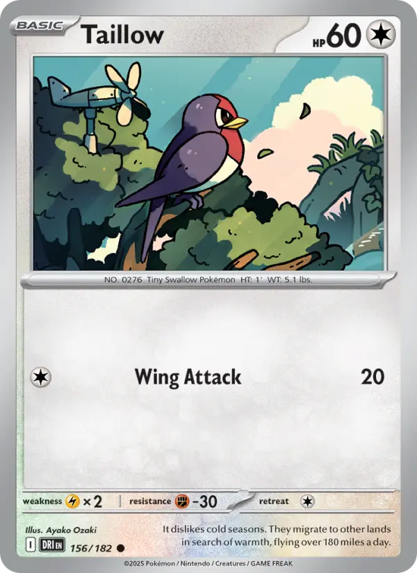 Taillow 156 — Destined Rivals 156, Normal finish