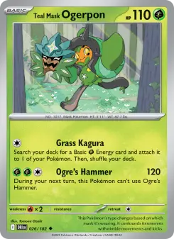 Teal Mask Ogerpon — Destined Rivals #26