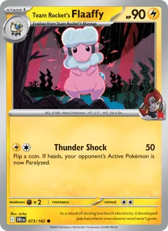 Team Rocket's Flaaffy — Destined Rivals #73