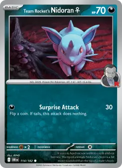 Team Rocket's Nidoran♀ 114 — Destined Rivals