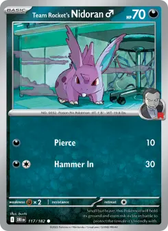 Team Rocket's Nidoran♂ 117 — Destined Rivals