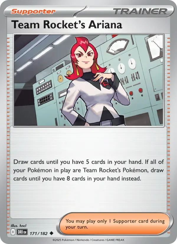 Team Rocket's Ariana 171 — Destined Rivals 171, Normal finish