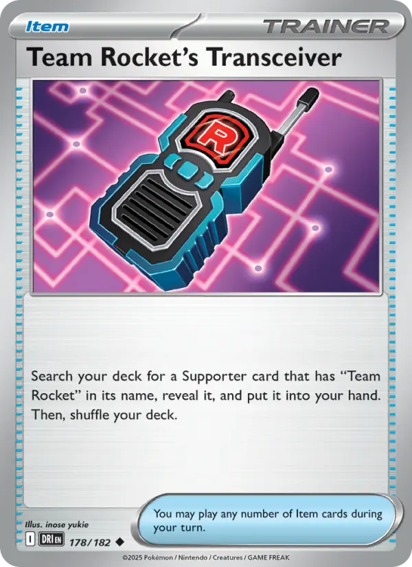 Team Rocket's Transceiver 178 — Destined Rivals 178, Normal finish