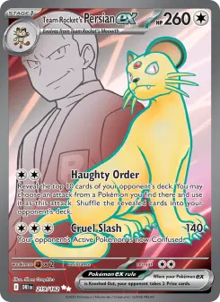 Team Rocket's Persian ex 219 — Destined Rivals