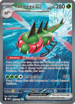 Yanmega ex — Destined Rivals #228