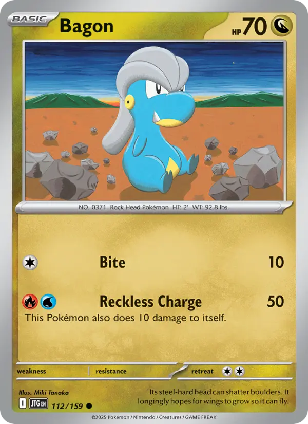 Bagon 112 card from Journey Together